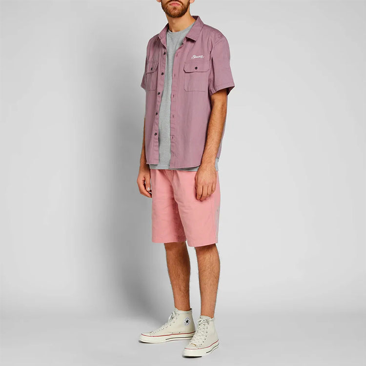 Stussy Basic Tee Classic Printing Short Sleeve Unisex Gray 1904257-2