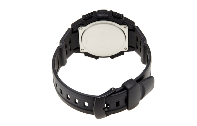 CASIO Waterproof Sports Shockproof Solar Powered Mens Black Analog AQ-S800W-1B