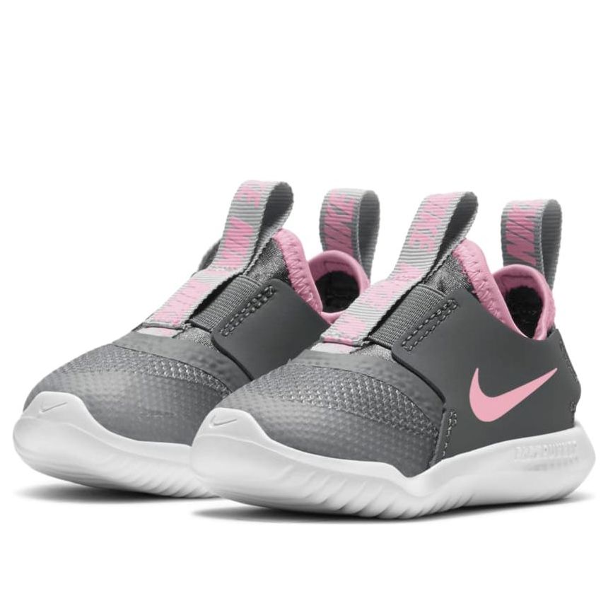 (TD) Nike Flex Runner 'Light Smoke Grey Pink Foam' AT4665-018