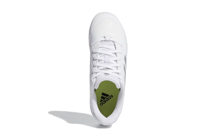 (GS) adidas PureHustle 2.0 MD Cleats 'White' H02348