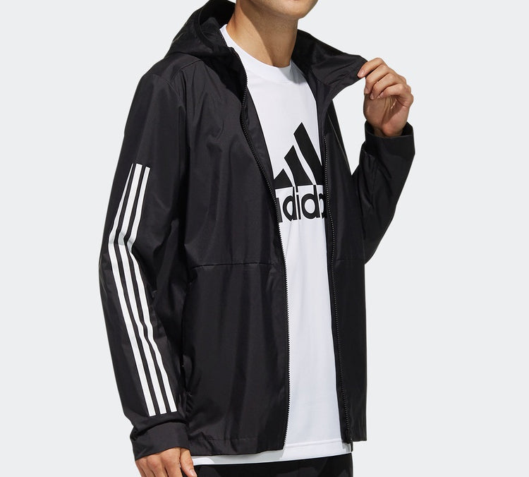 adidas Must Have Classic Windbreaker 'Black' FM9428