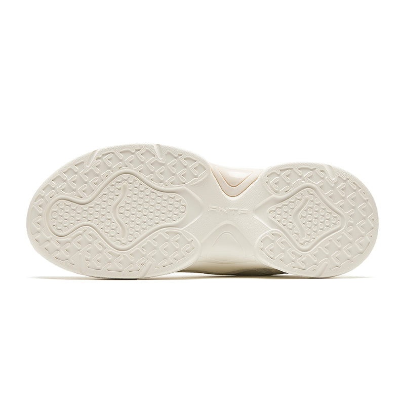 (WMNS) ANTA Platform Leather 'Ivory White Beige' 922328816-5