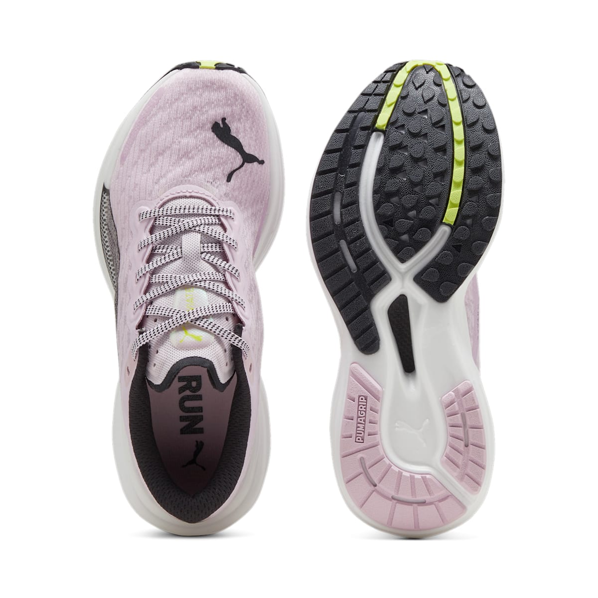 (WMNS) PUMA Deviate Nitro 2 Radiant 'Grape Mist Black' 379525-01