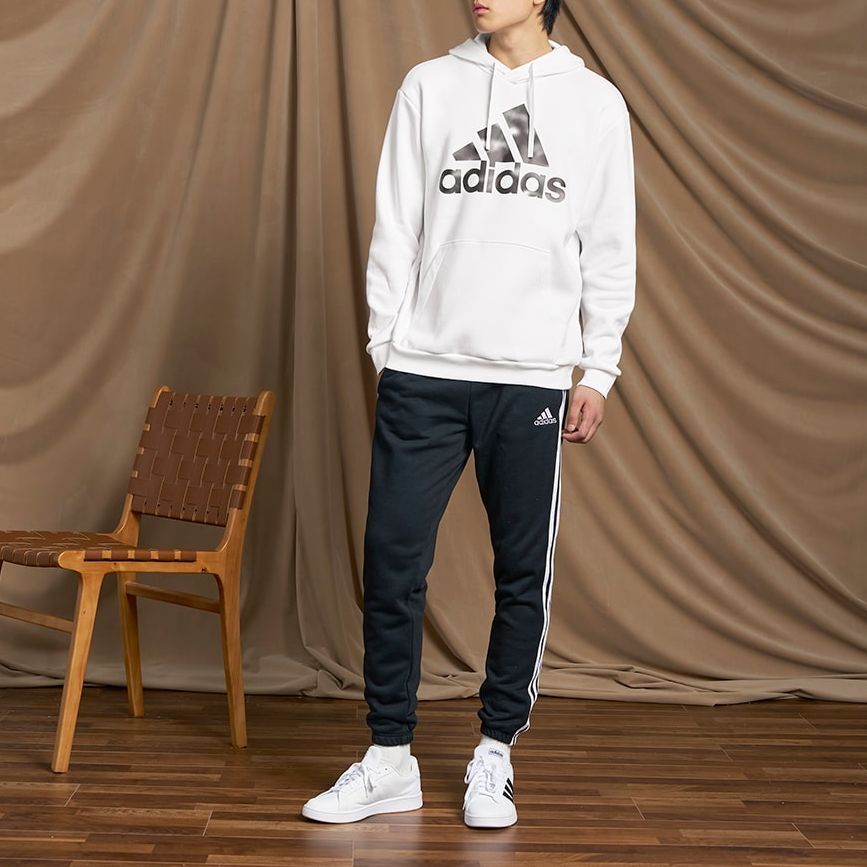adidas Camo Print French Terry Hoodie 'White' HL6932