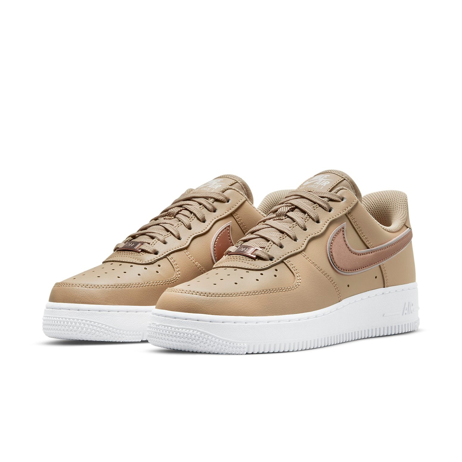 (WMNS) Nike Air Force 1 '07 Essential 'Hemp Metallic Rose Gold' DD1523-200