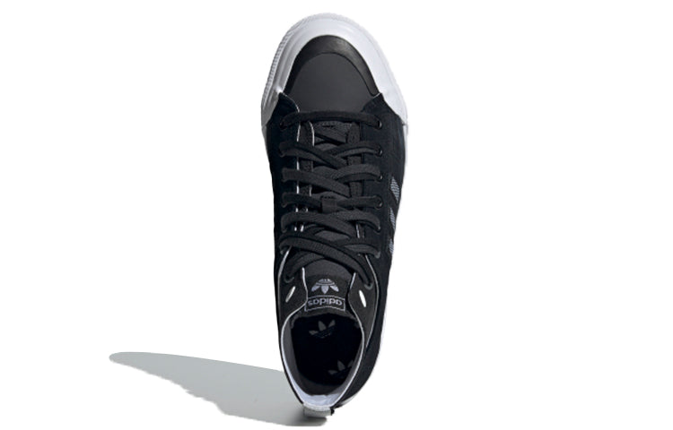 adidas Nizza Hi DL 'Black White Silver' GZ2657