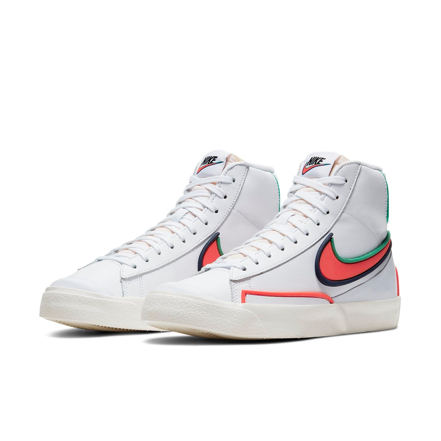 (WMNS) Nike Blazer Mid '77 'Infinite White Crimson' DC1746-103