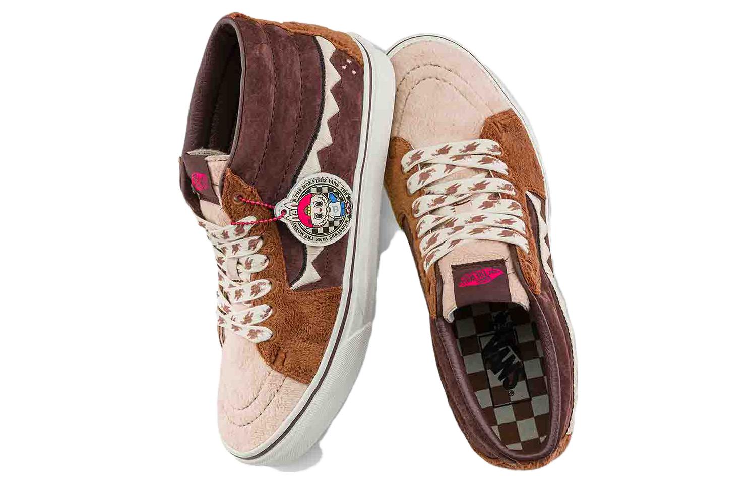 Vans SK8-Mid x The Monsters 'Brown Orange' VN000BWEDFO