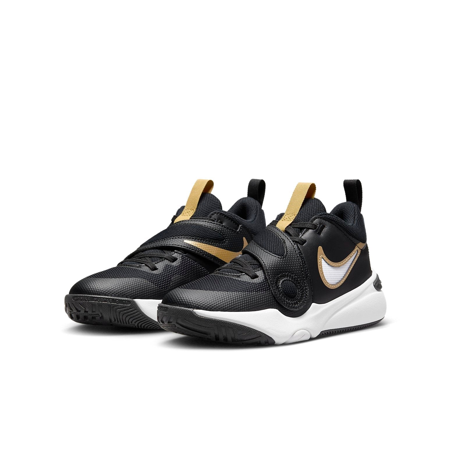 (GS) Nike Team Hustle D11 'Black Metallic Gold' DV8996-004