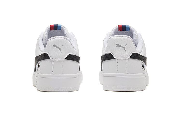 PUMA Bmw Motorsport Court White/Black/Red Casual Board Shoes 339928-02