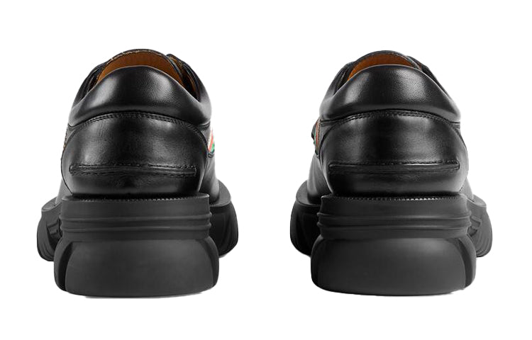 Gucci GG Romance Lace-Up 'Black' 663369-DTNE0-1080