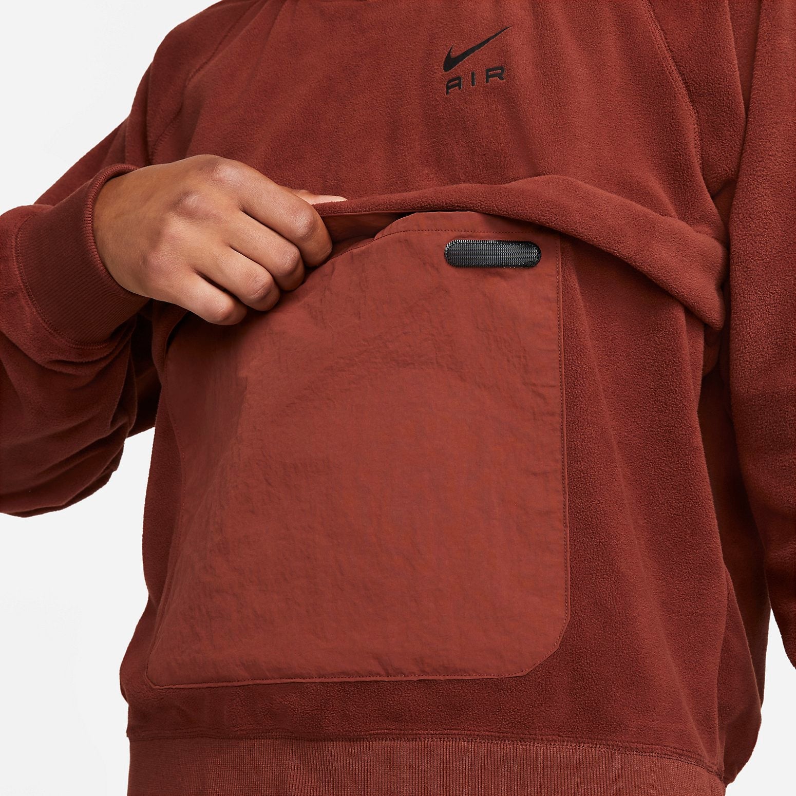 Nike Sportswear Air Winterized Pullover Hoodie 'Brown' DQ4226-217