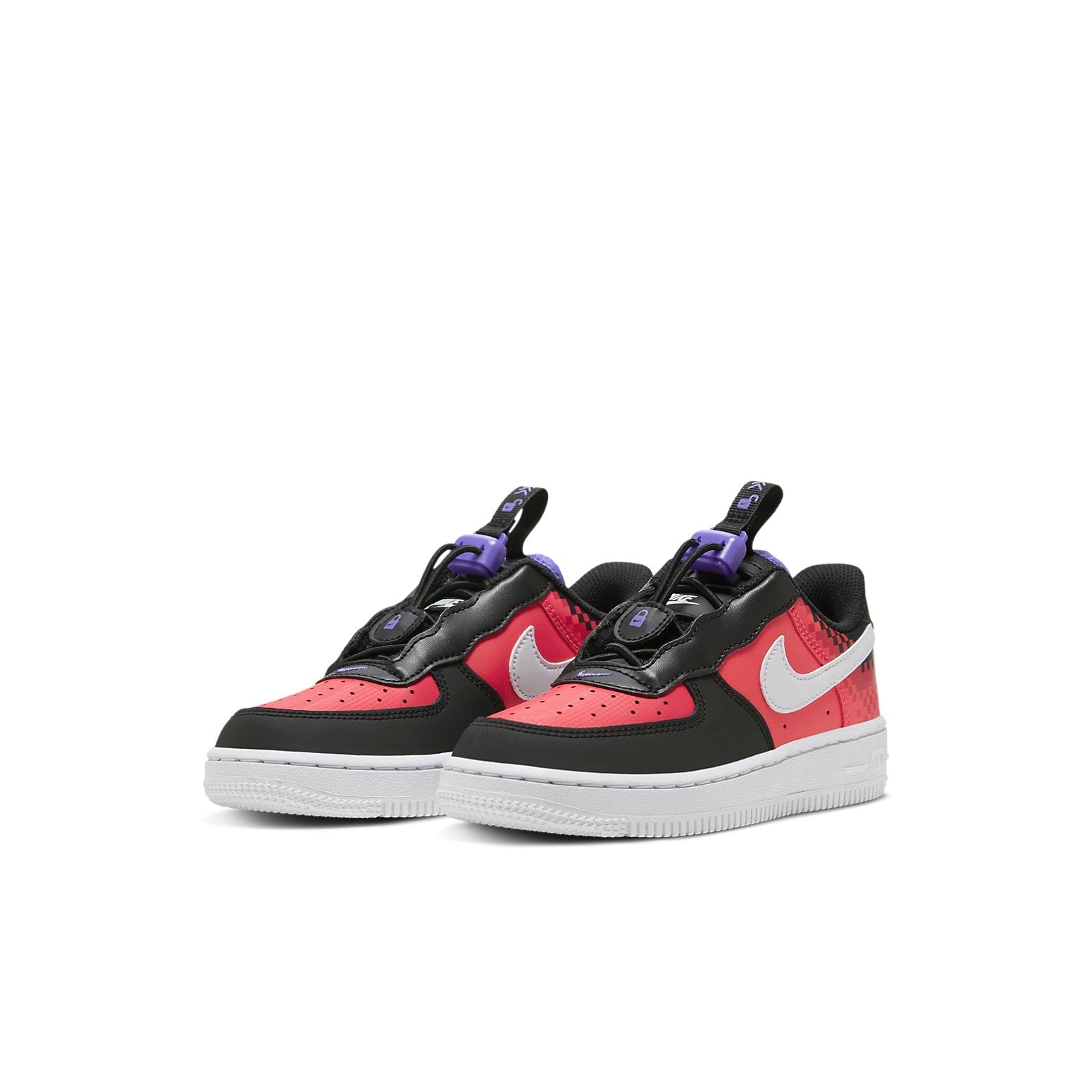 (PS) Nike Force 1 Toggle SE 'Black Red' DN3322-600