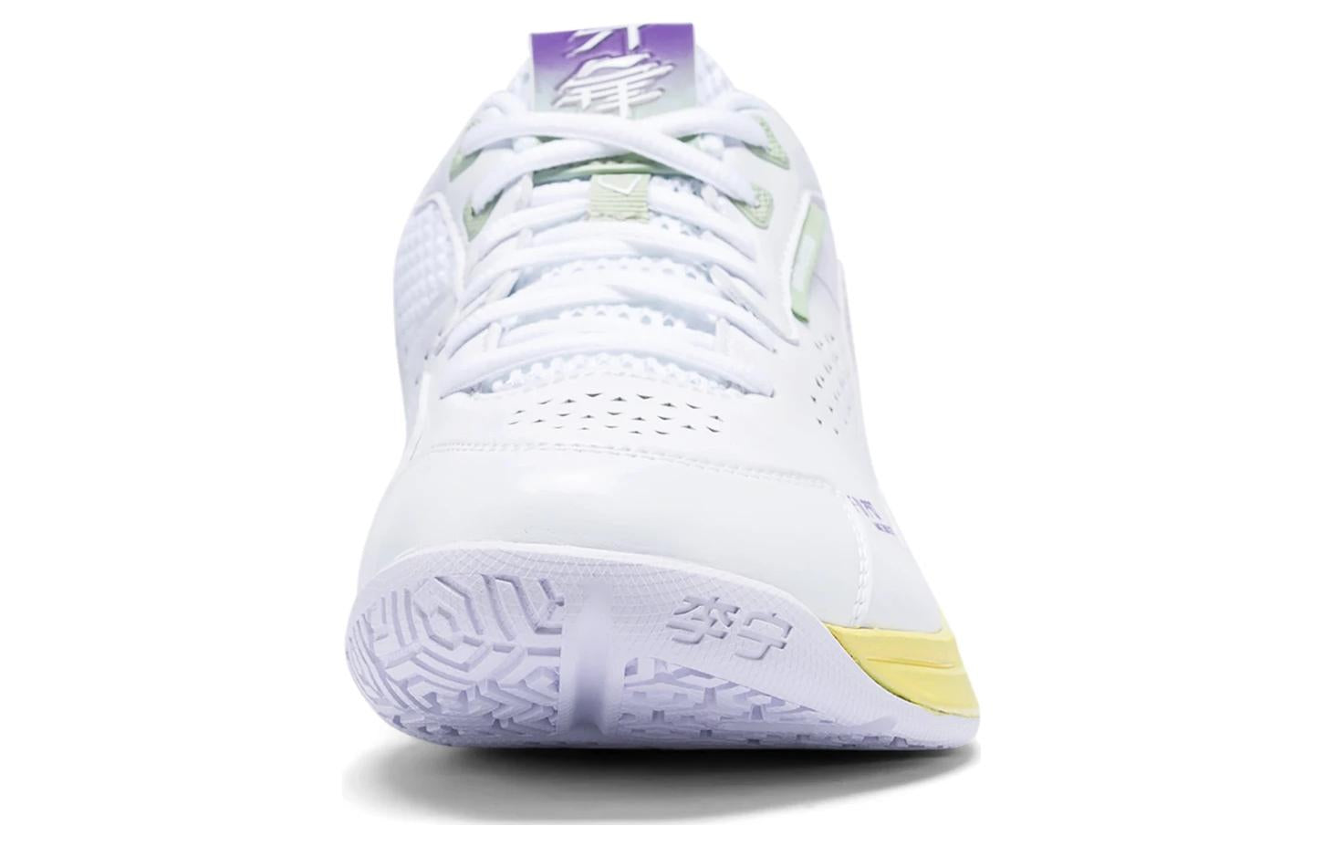 Li-Ning Blade DF-01 Pro 'White Yellow Purple' AYAT005-6