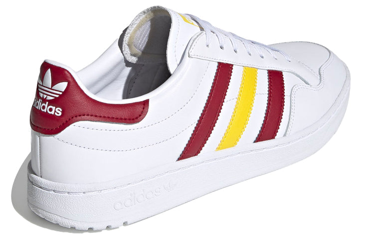 adidas Team Court 'White Burgundy Wonder Glow' FW5066