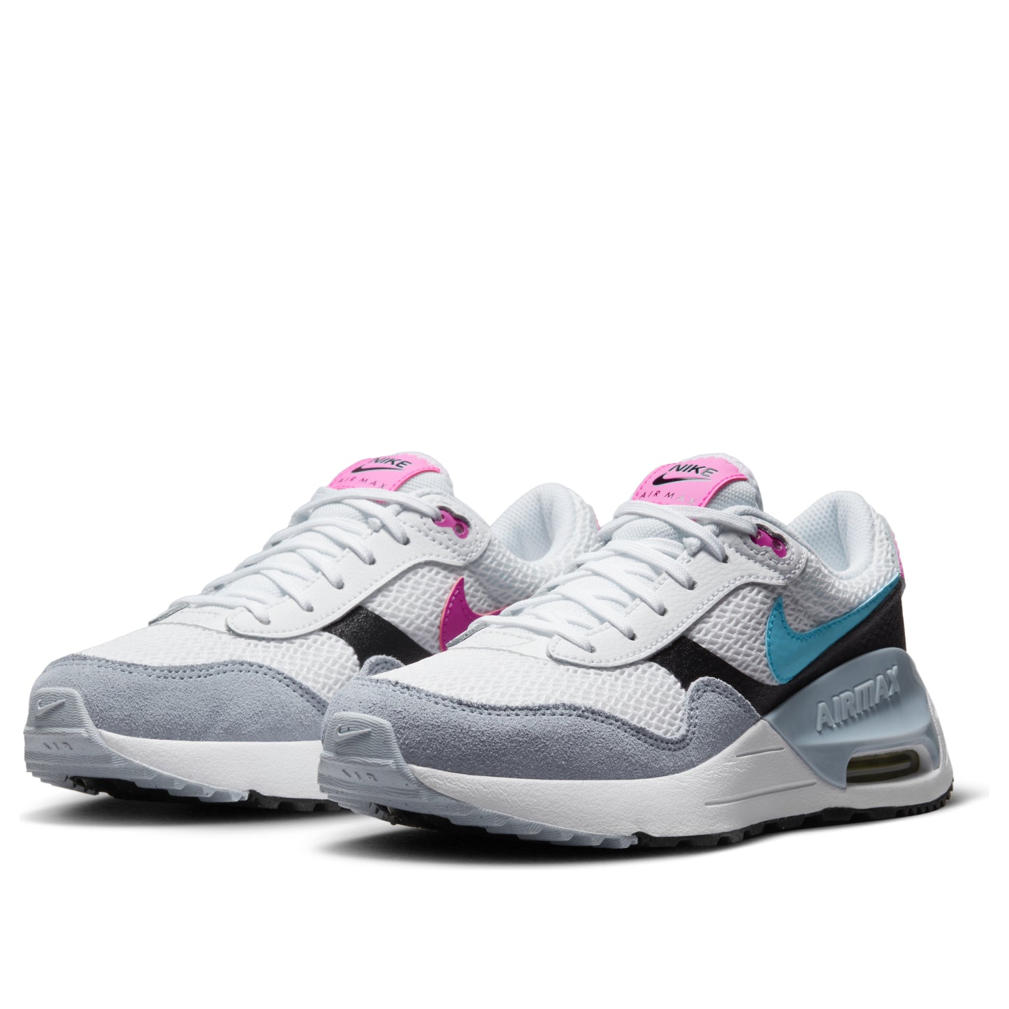 (GS) Nike Air Max SYSTM 'White Grey Blue' DQ0284-106