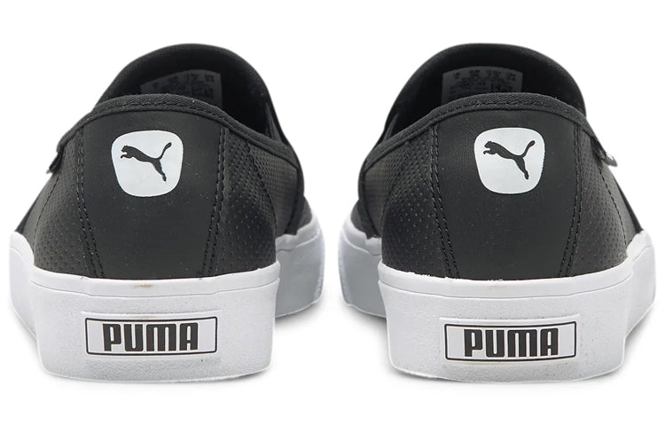 (WMNS) PUMA Bari Slip-On 'Black White' 374607-03