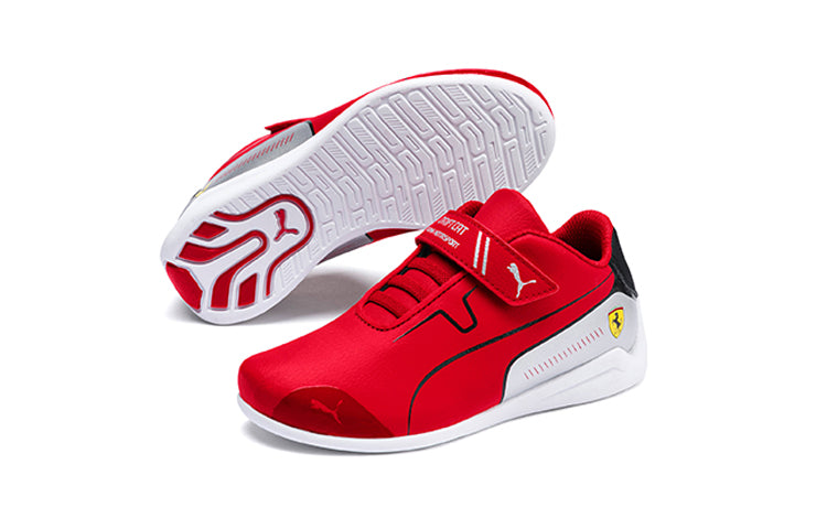 PUMA Scuderia Drift Cat Kid's Trainers Red/White 339771-02