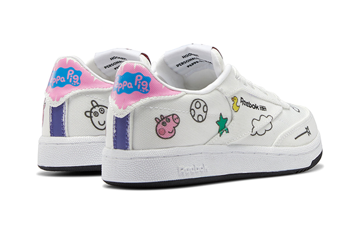(PS) Reebok Peppa Pig x Club C Slip-On 4 J 'Play Dreamy' H05204