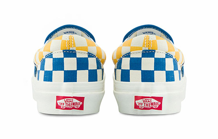 Vans Style 98 Checkboard Yellow Blue VN0A3JEX45U