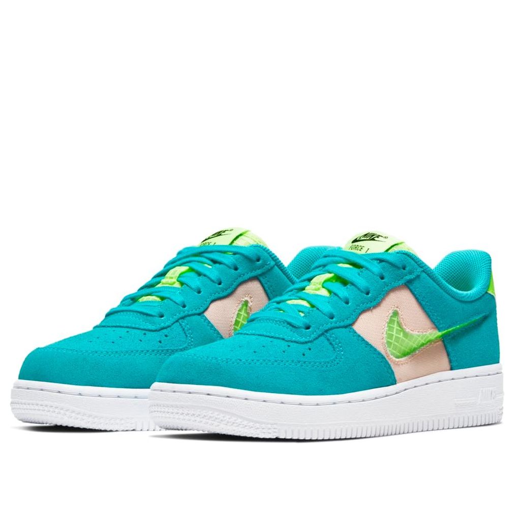 (PS) Nike Air Force 1 LV8 3 'Oracle Aqua Washed Coral' CJ4114-300