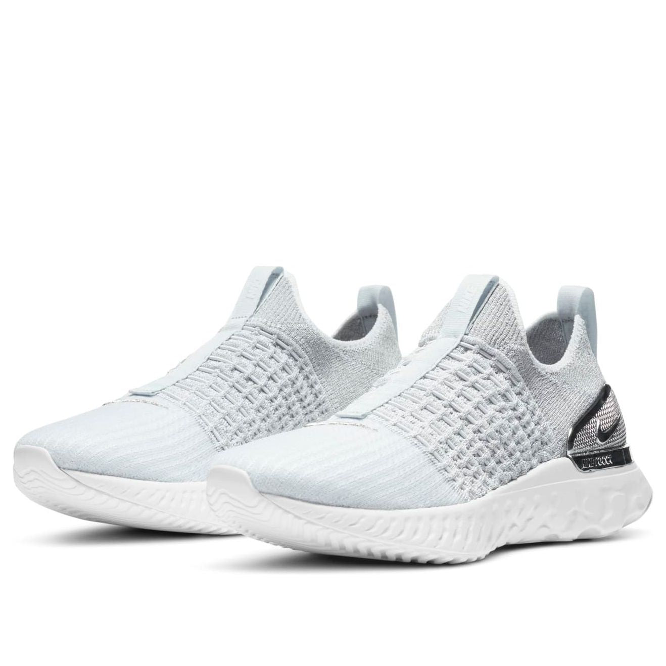 (WMNS) Nike React Phantom Run Flyknit 2 Premium 'Pure Platinum White' CZ4830-002