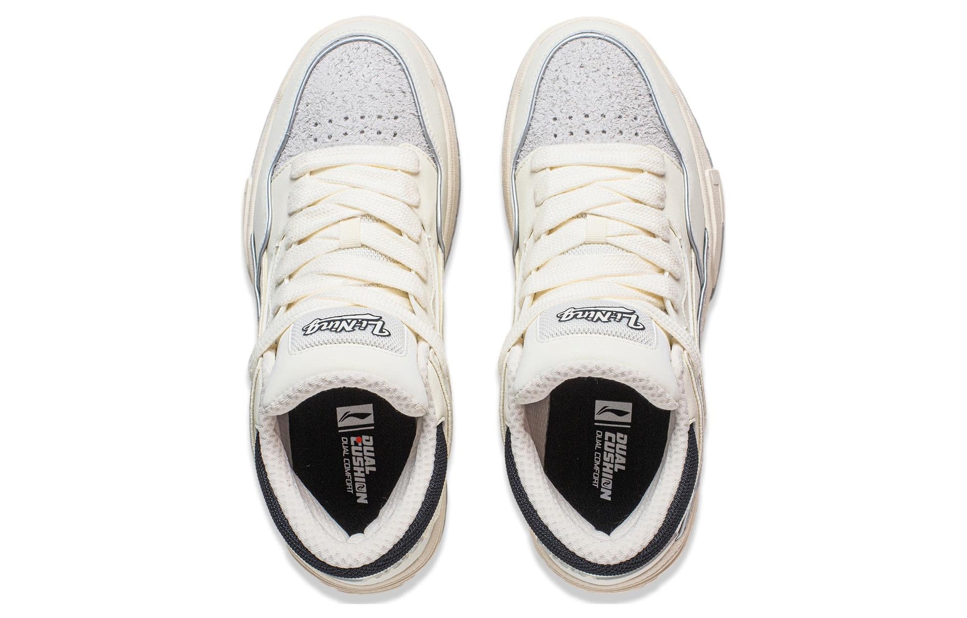 Li-Ning WeiWu Mid 'White Grey' AGCT497-2