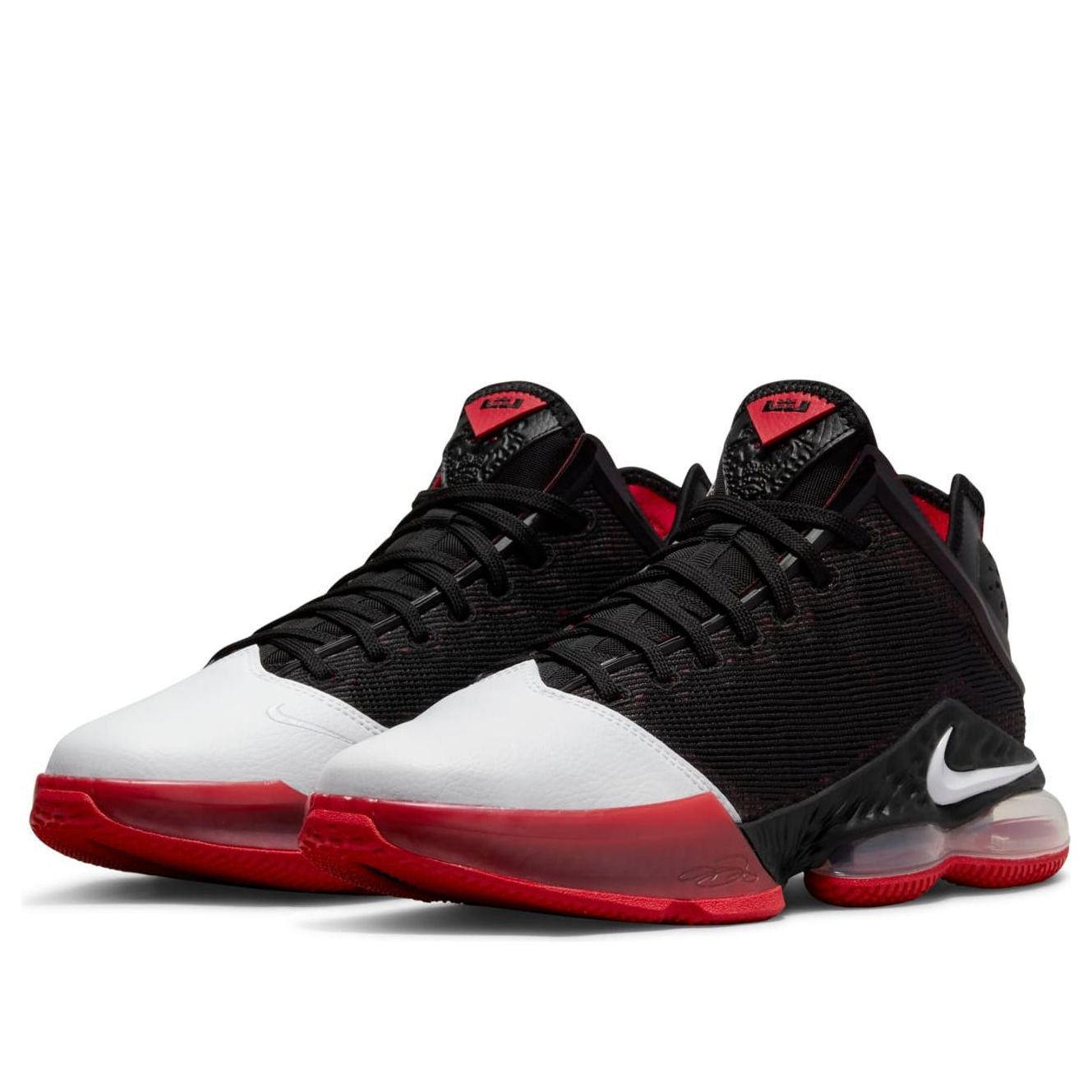 Nike LeBron 19 Low 'Bred' DH1270-001