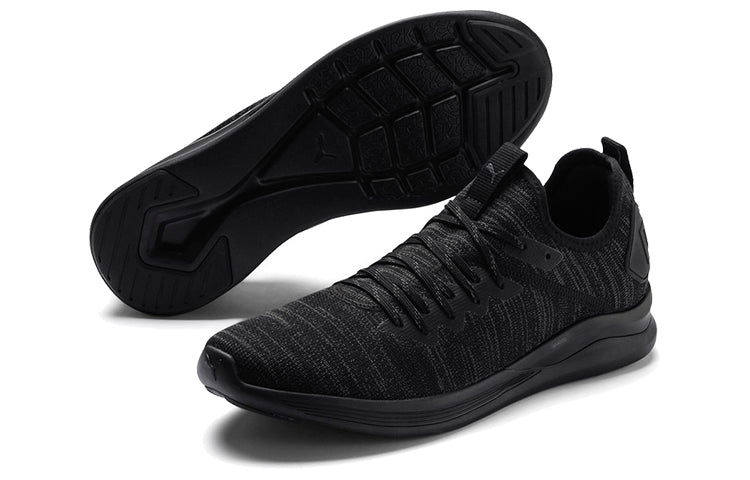 PUMA Ignite Flash EvoKnit 'Black Asphalt' 190508-05