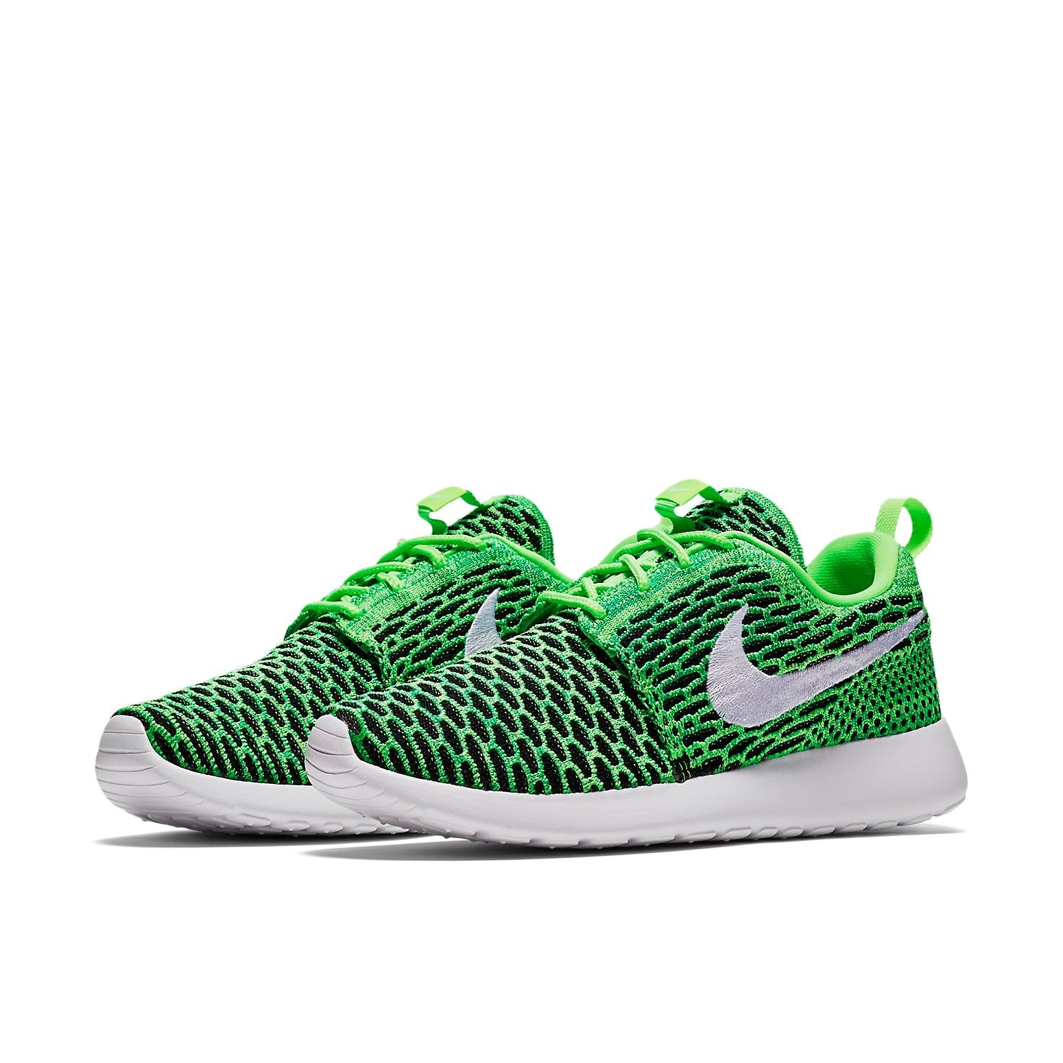 (WMNS) Nike Roshe One Flyknit 'Voltage Green' 704927-305