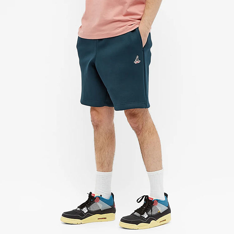 Air Jordan x Union LA Embroidered Logo Sports Shorts Asia Sizing 'Navy Blue' CV1260-454