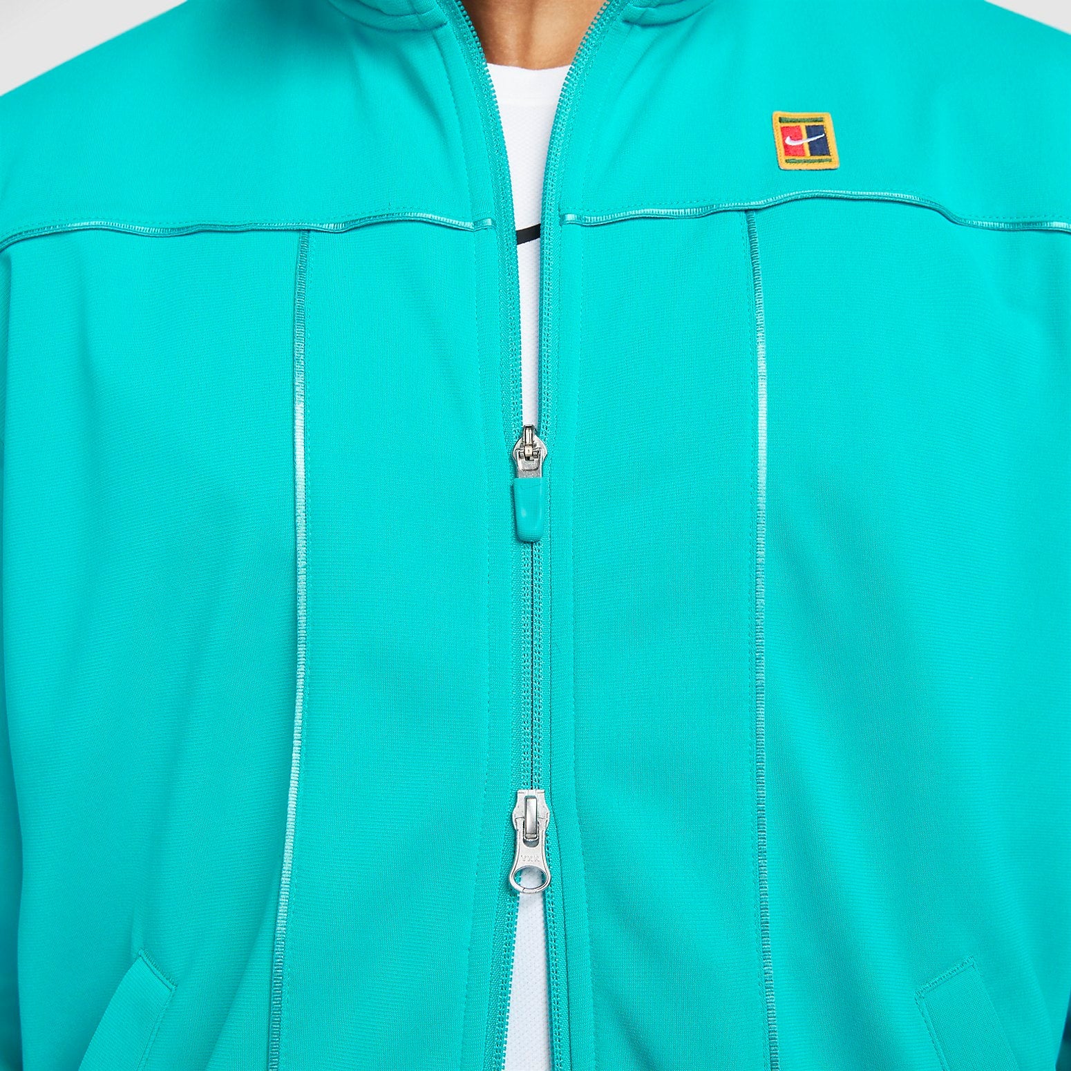 Nike Heritage Tennis Jacket 'Teal' DC0620-368