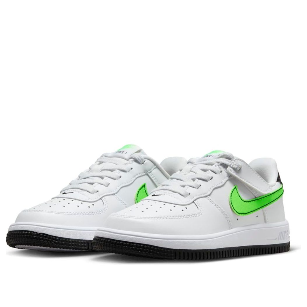 (PS) Nike Force 1 Low EasyOn 'White Black Green Strike' FN0237-106