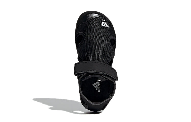 (GS) adidas Captain Toey K Sandals Black FX4203