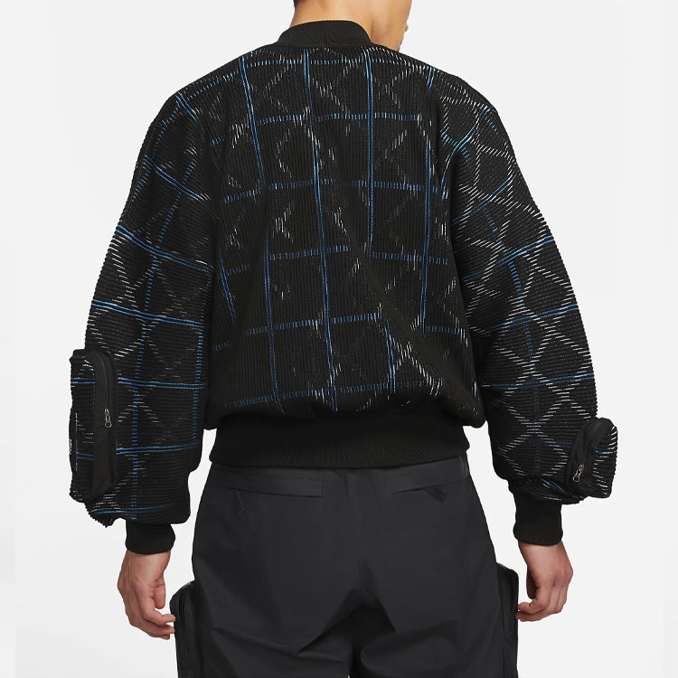 Men's Nike x UNDERCOVER Crossover MA-1 Knit Jacket CZ4705-010