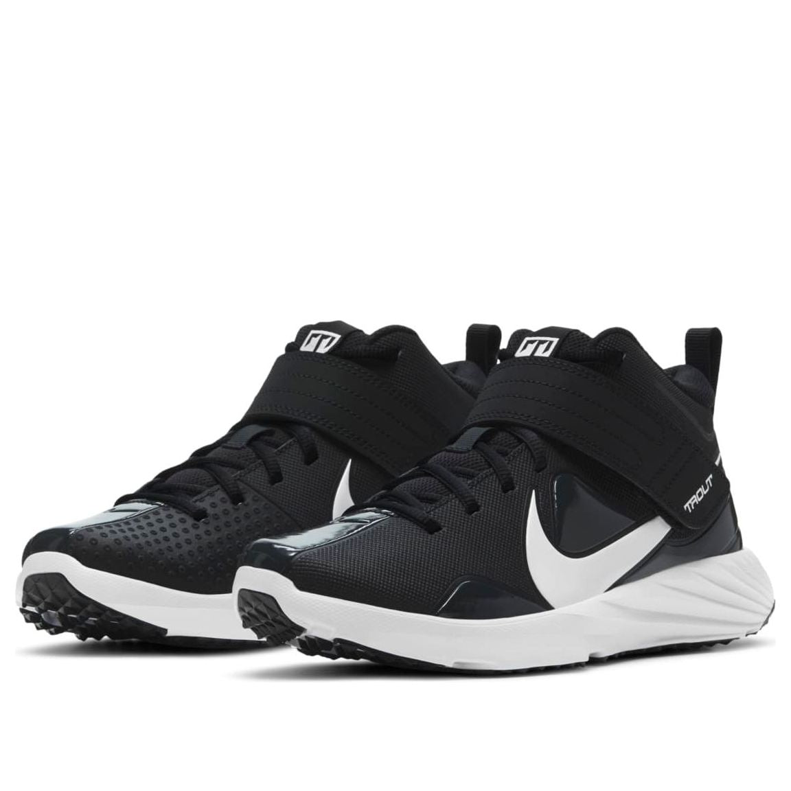 (GS) Nike Force Trout 7 Turf 'Black White' DC9217-002