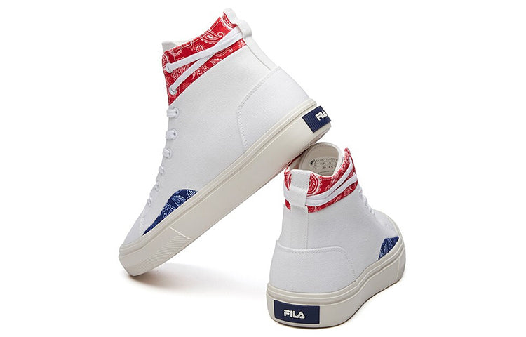 (WMNS) Fila Fusion 'Whtie Red' T12W115107FWT