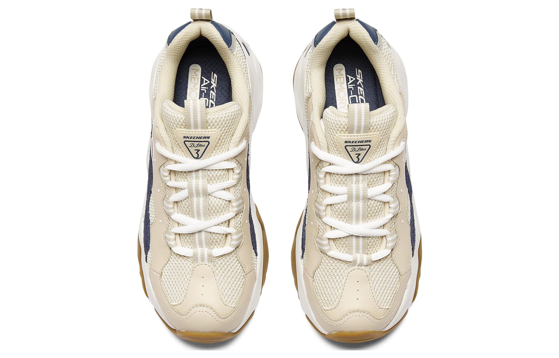 (WMNS) Skechers D'Lites 3.0 Sneakers Brown 88888210-TAN