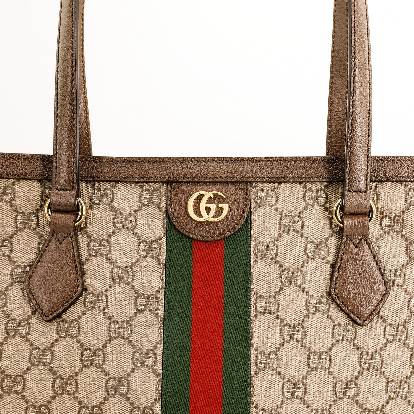 (WMNS) Gucci Ophidia GG Middle-Sized Tote Bag 'Brown' 631685-96IWB-8745