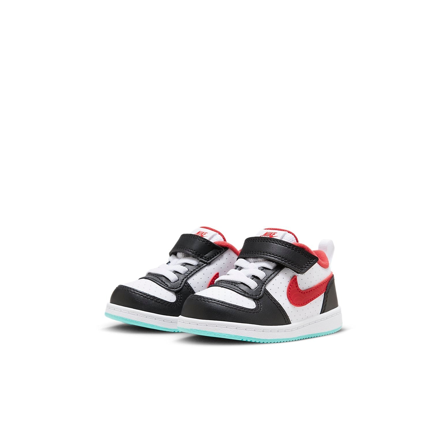 (TD) Nike Court Borough Sneakers White/Grey/Red DQ5356-161