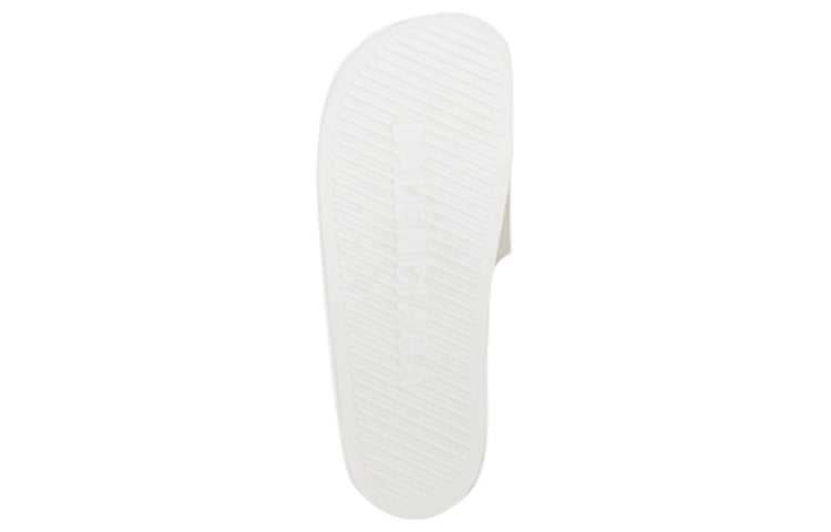 (WMNS) Balenciaga Pool Slides 'White' 565547W1S809034