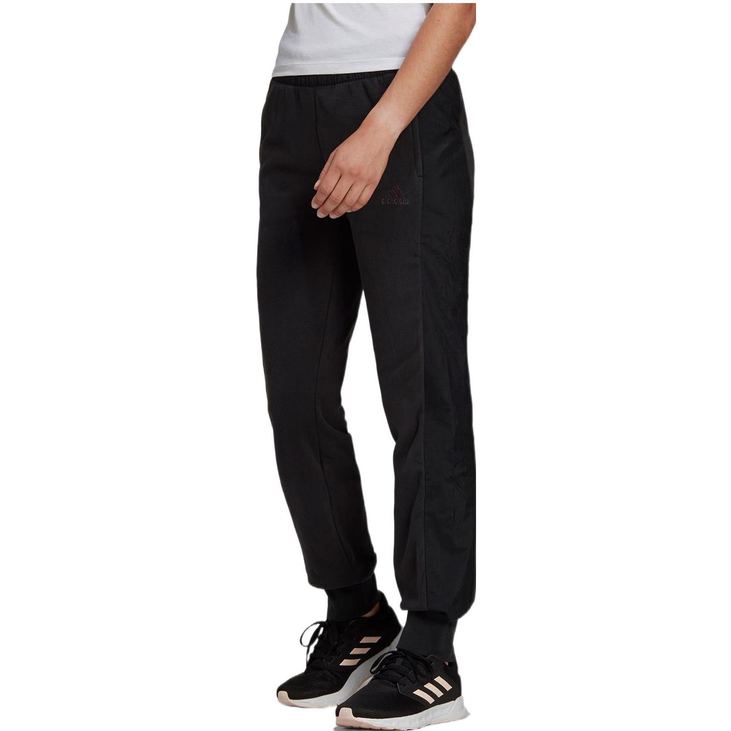 (WMNS) adidas Breathable Casual Pants Asia Sizing 'Black' GD3812