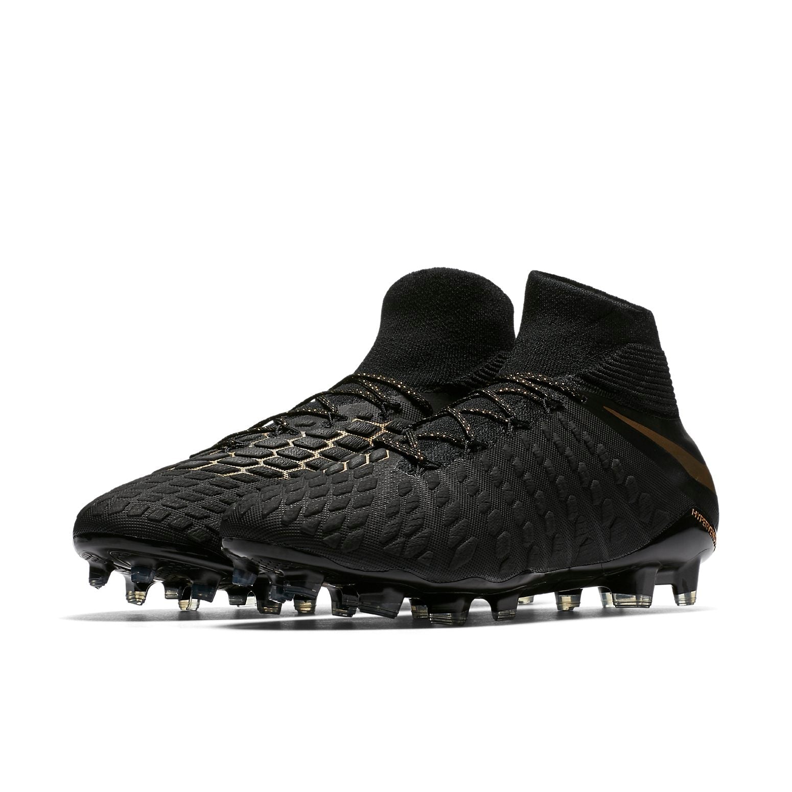 Nike Hypervenom Phantom 3 Elite DF FG 'Black Gold' AJ3803-090