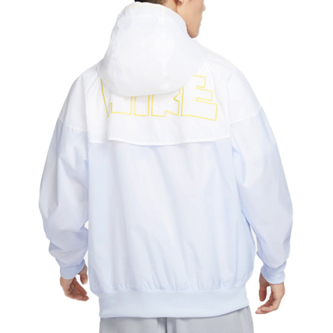 Nike Windrunner Woven Lined Jacket 'White Grey' DX0695-085