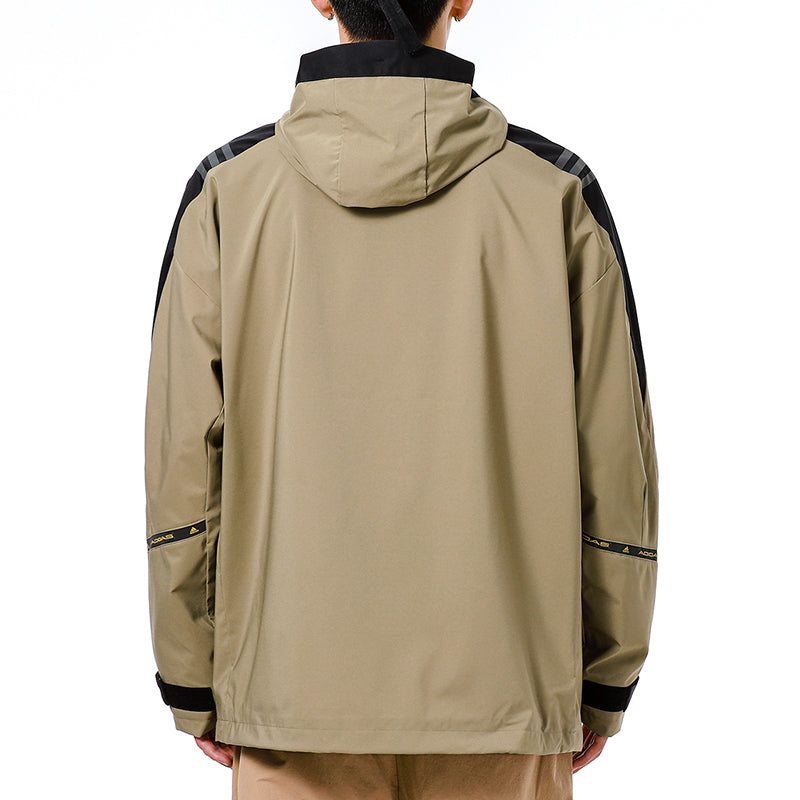 adidas Athleisure Casual Sports hooded Training Knit Jacket Khaki H40238