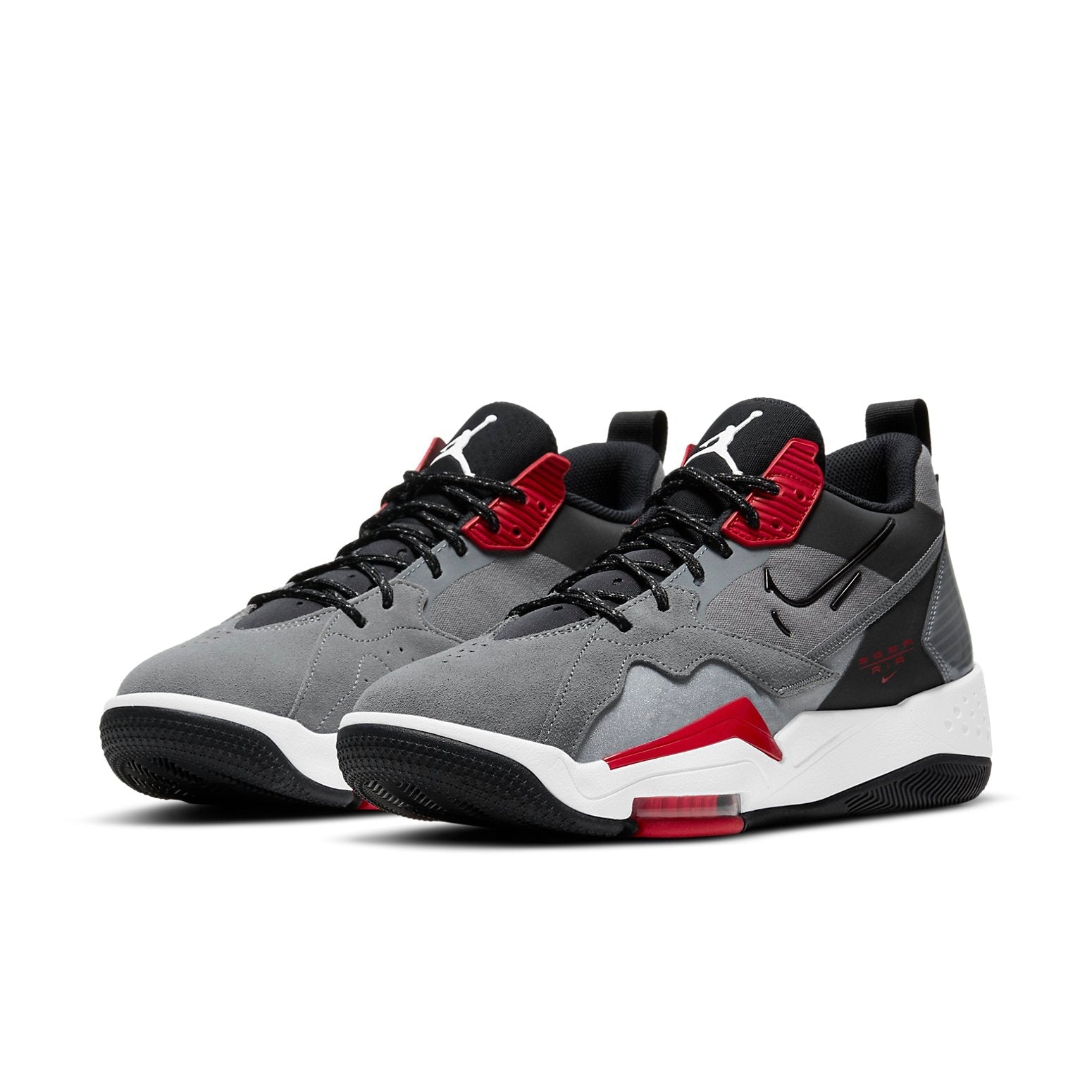 Air Jordan Zoom '92 'Smoke Grey Black Gym Red' CK9183-006