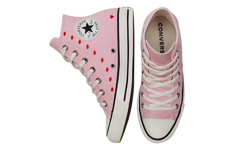 (WMNS) Converse Chuck Taylor All Star High 'Embroidered Hearts' A01603C