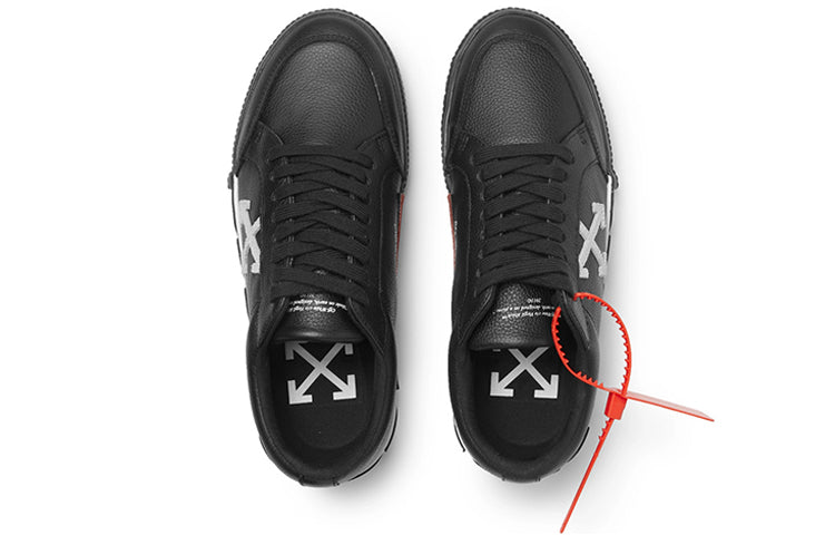 Off-White Vulcanized Low 'Black White' OMIA085F19D680011001
