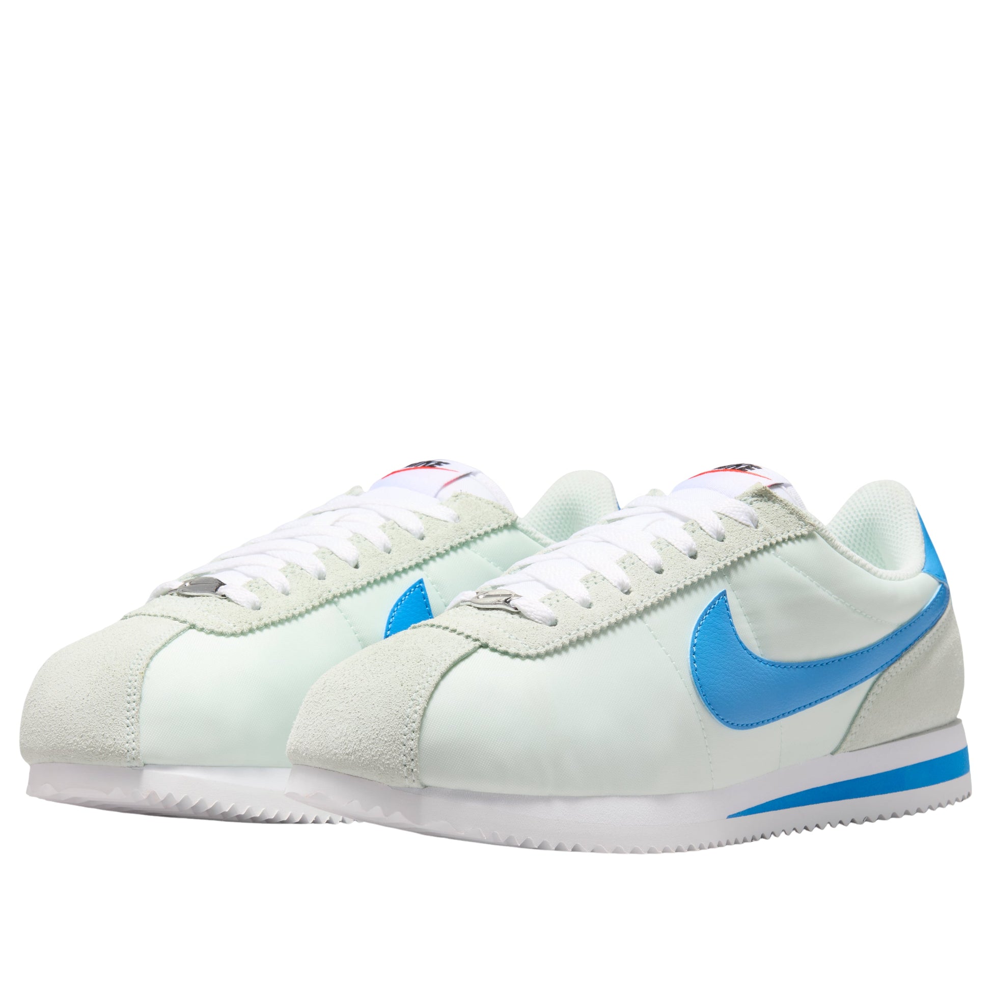 (WMNS) Nike Cortez Textile 'Barely Green White Safety Orange' DZ2795-304