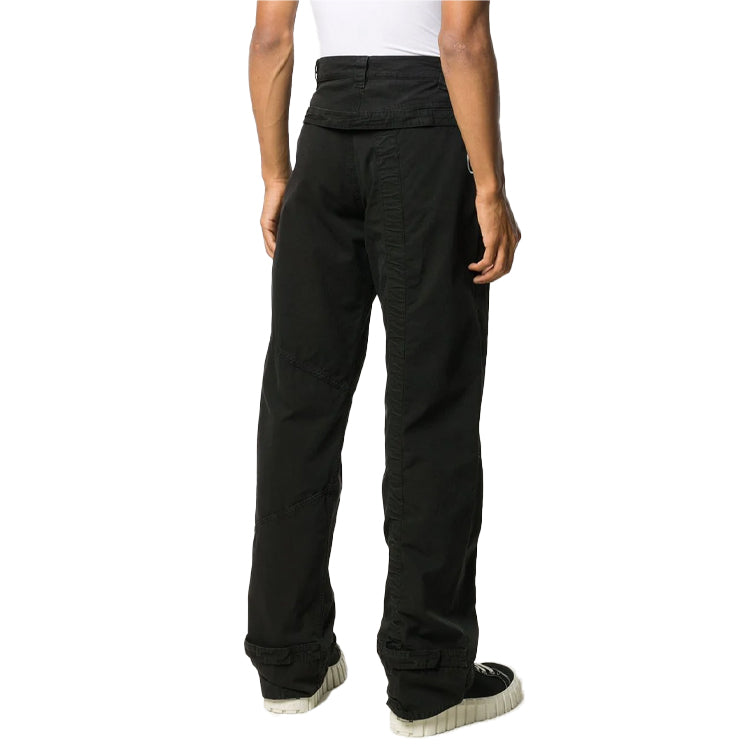 Off-White FW20 Printing Trousers Men Black OMCF016E20FAB0011001